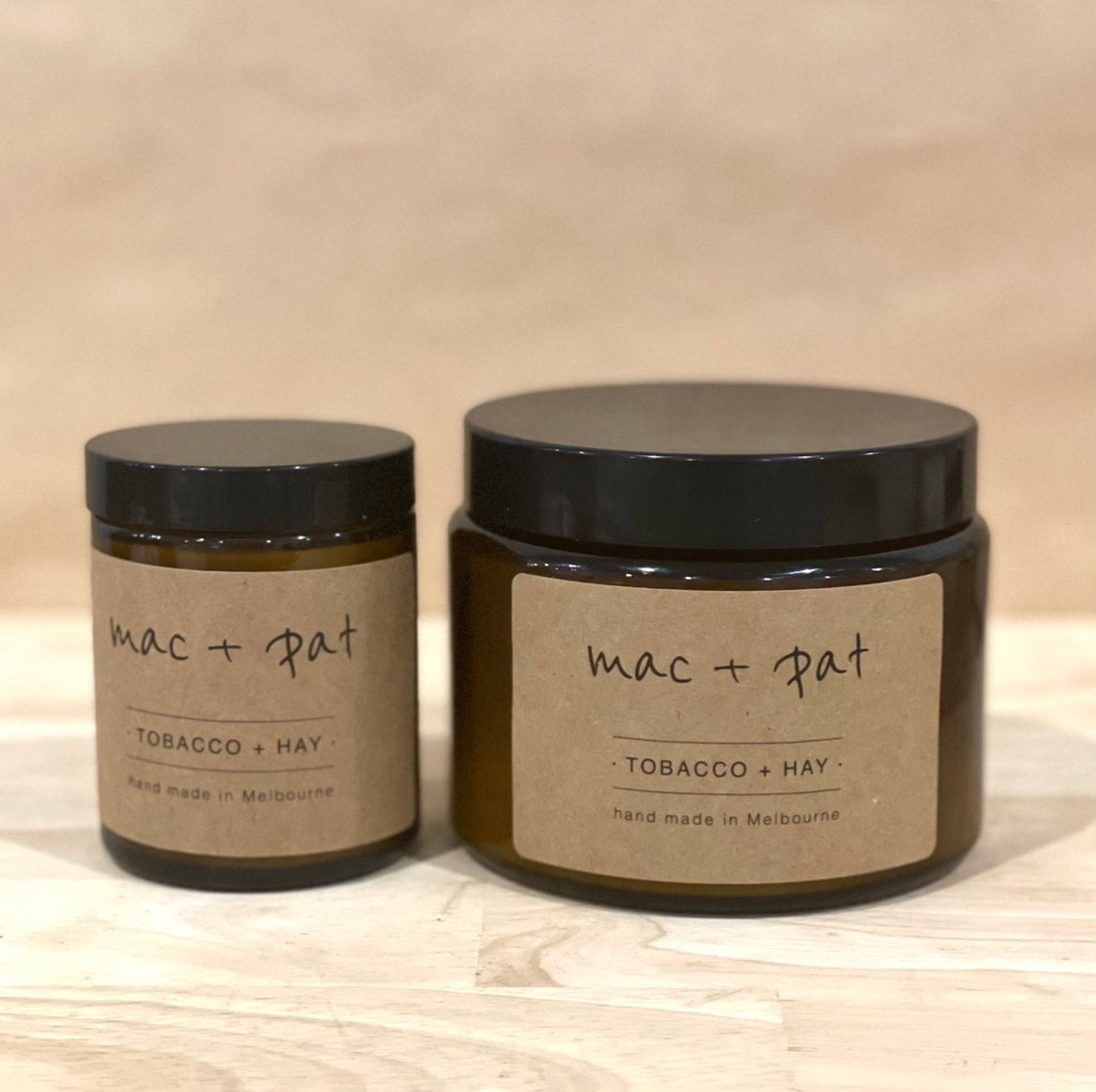 Tobacco & Hay Candle - Bush Series — MAC + PAT | Calla Collective