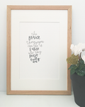 Bravest Thing/Really Truly — PRINT | Calla Collective