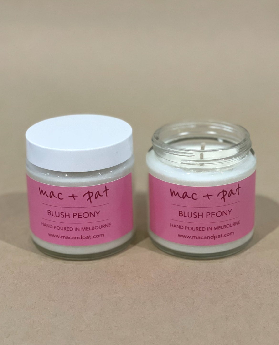 Blush Peony Candle — MAC + PAT | Calla Collective