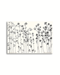 Wildflower Dream - Black/White Ink Art PRINT — Kim Miatke Art | Calla Collective