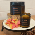 Peach Hearts Candle — MAC + PAT | Calla Collective