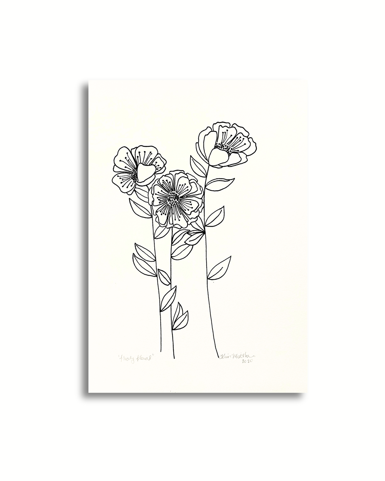 Floaty Floral — Kim Miatke Art | Calla Collective