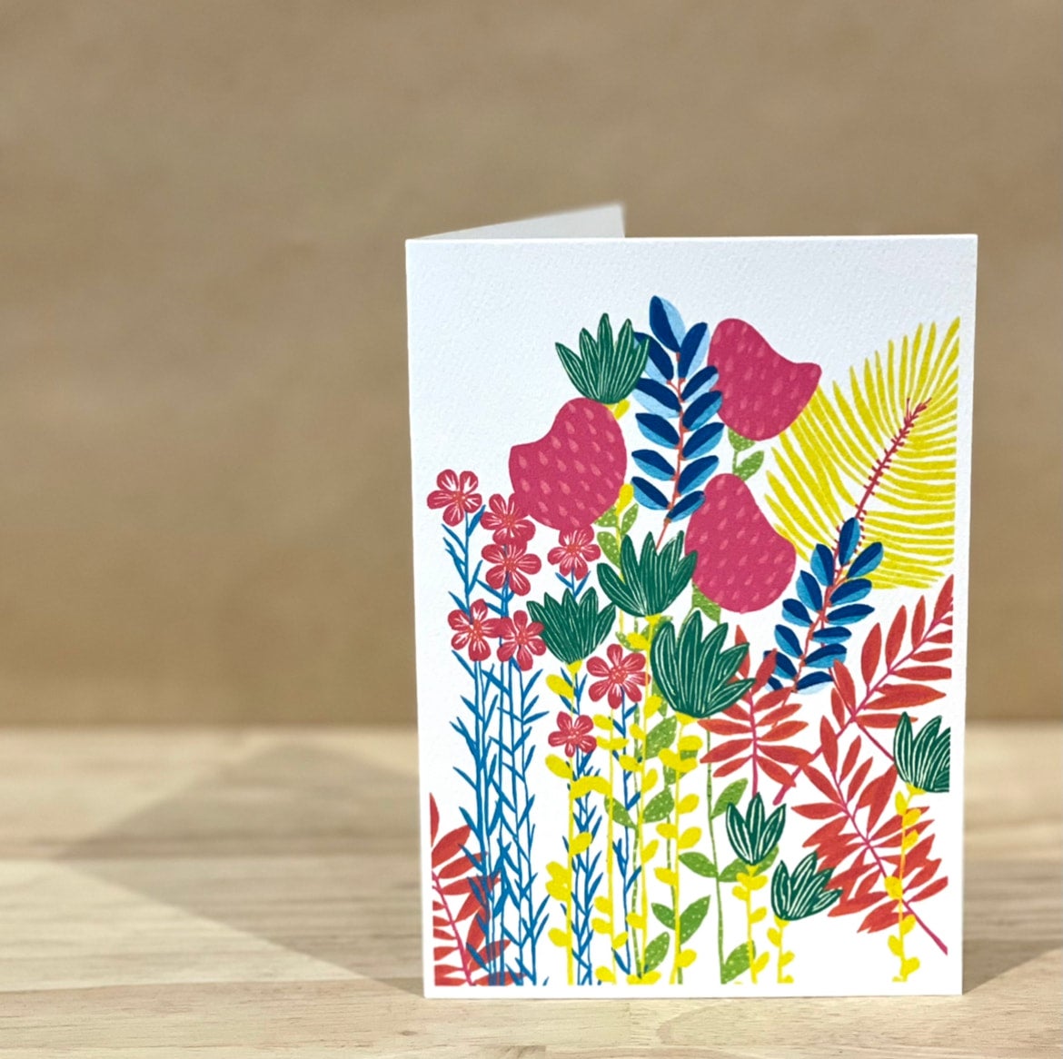 'Imagine Flower Jungle' CARD — KIM MIATKE ART | Calla Collective