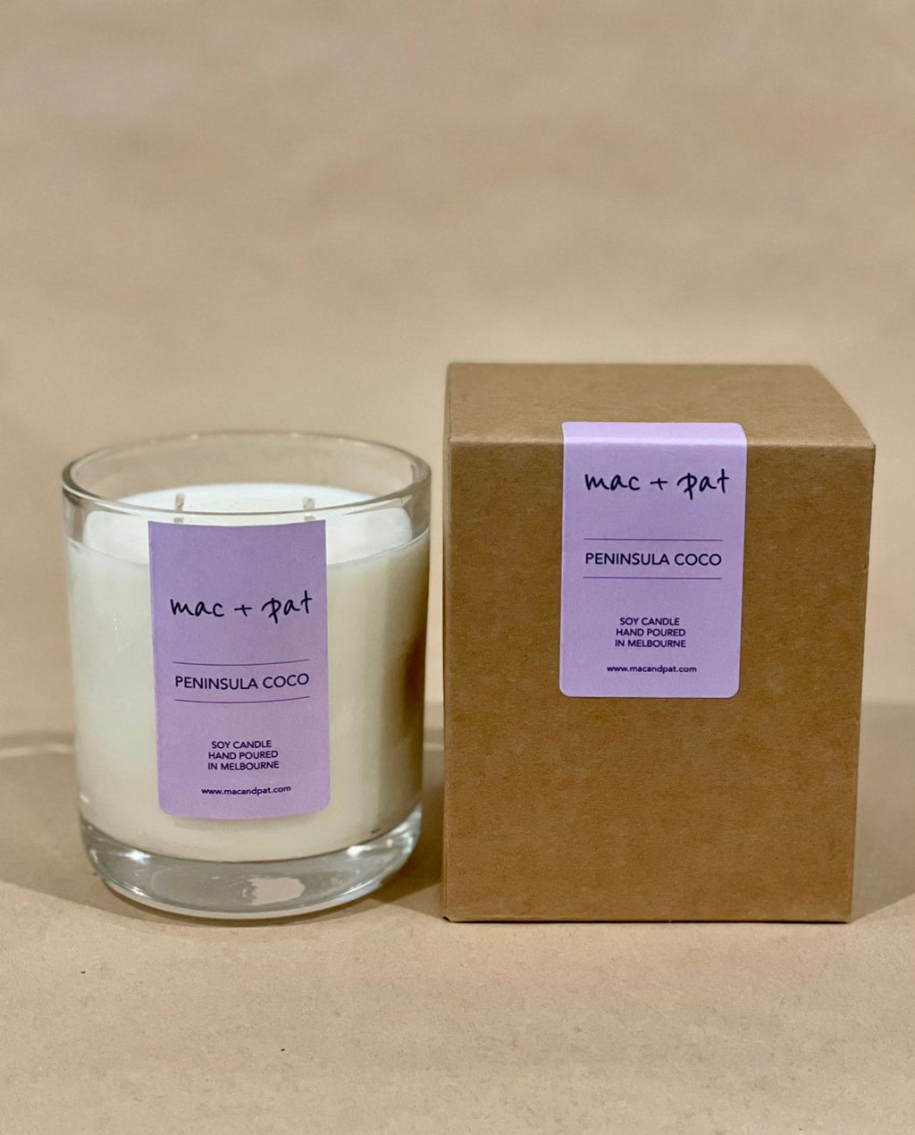 Peninsula Coco Candle — MAC + PAT | Calla Collective