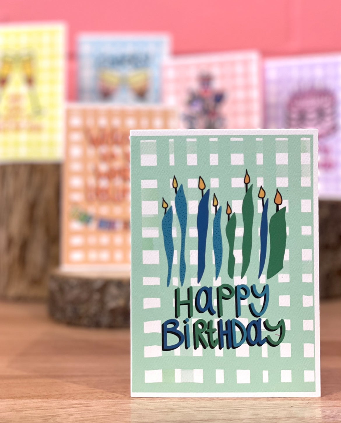 'Happy Birthday' Candles — KIM MIATKE ART | Calla Collective