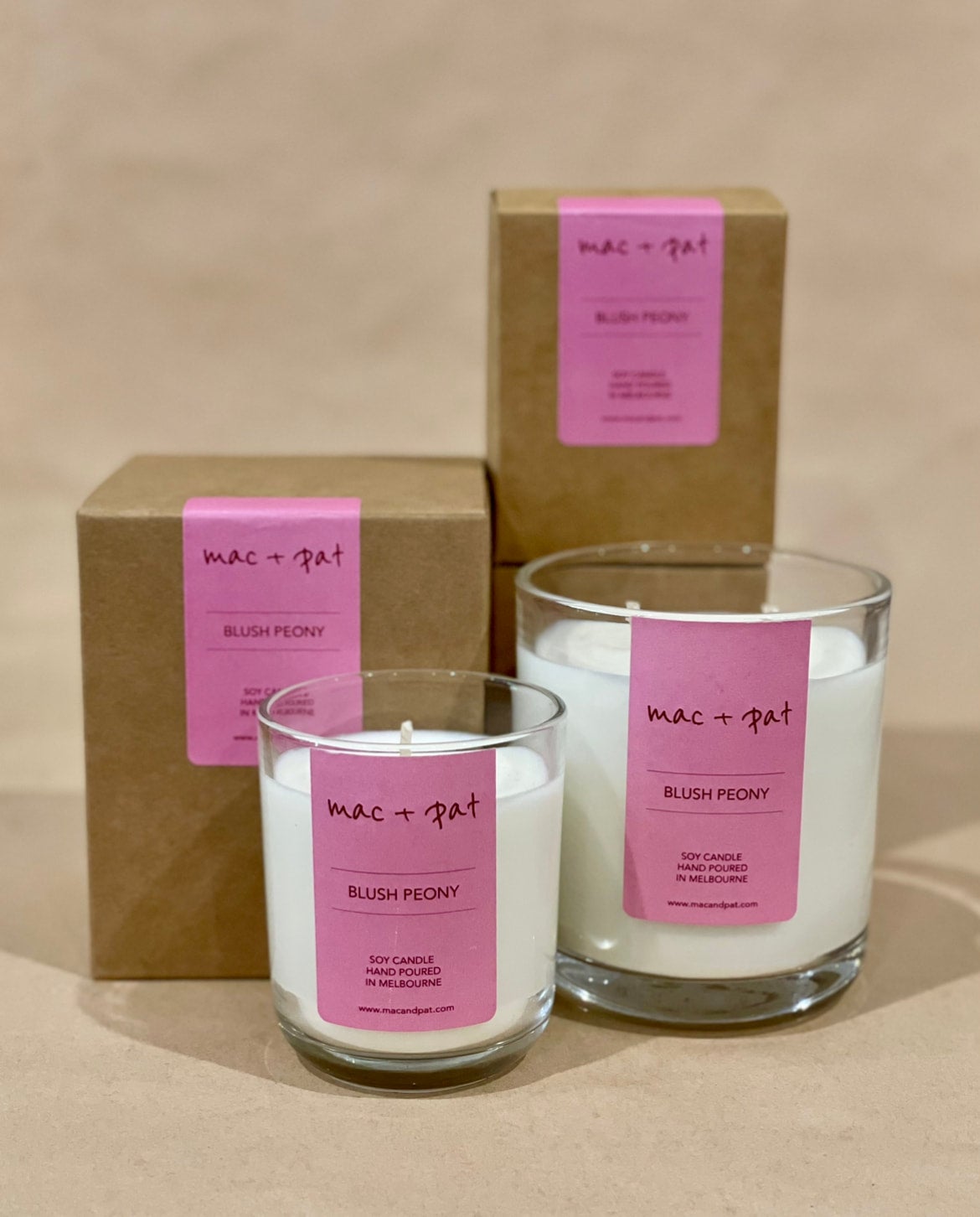 Blush Peony Candle — MAC + PAT | Calla Collective