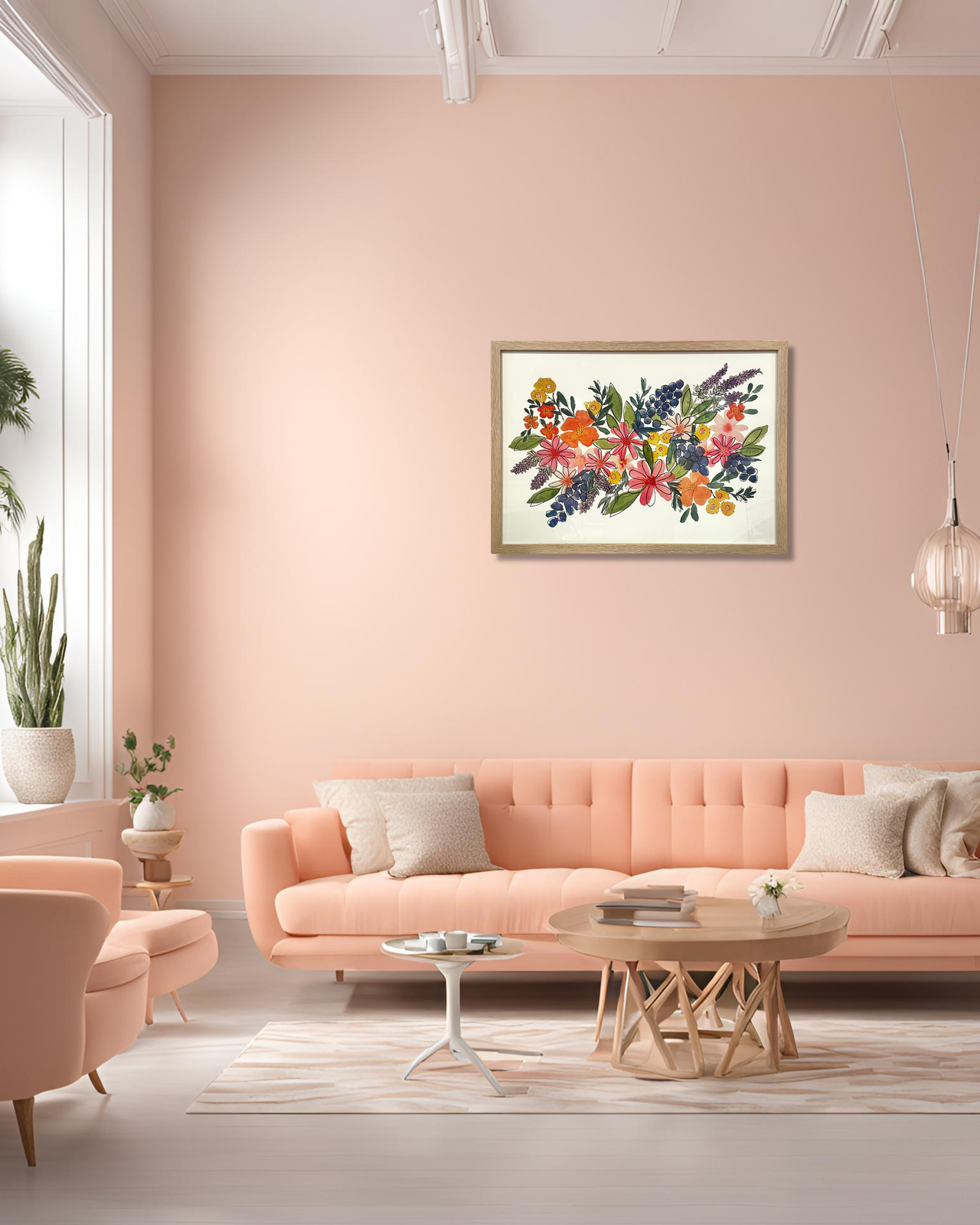 'In Mum's Garden' - Watercolour Flower ART PRINT — Kim Miatke Art | Calla Collective