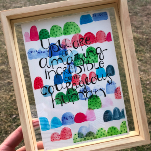 Courageous Human — PRINT | Calla Collective