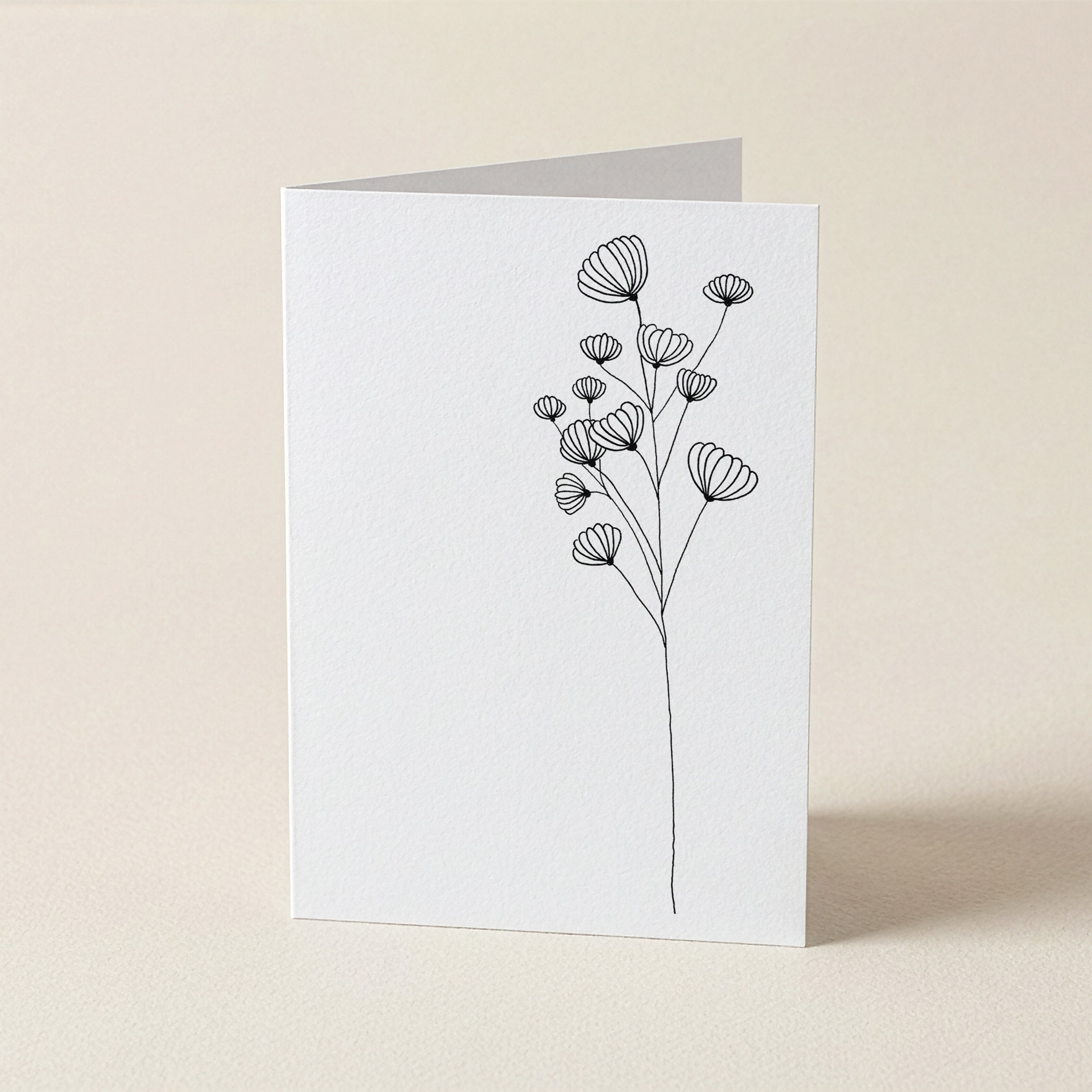 Joy Wildflower - BOTANICAL GREETING CARD