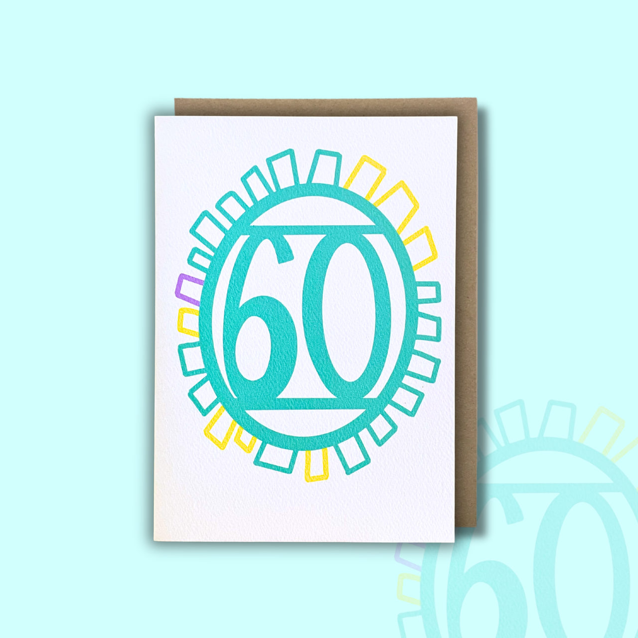 '60' Birthday Card — KIM MIATKE ART | Calla Collective